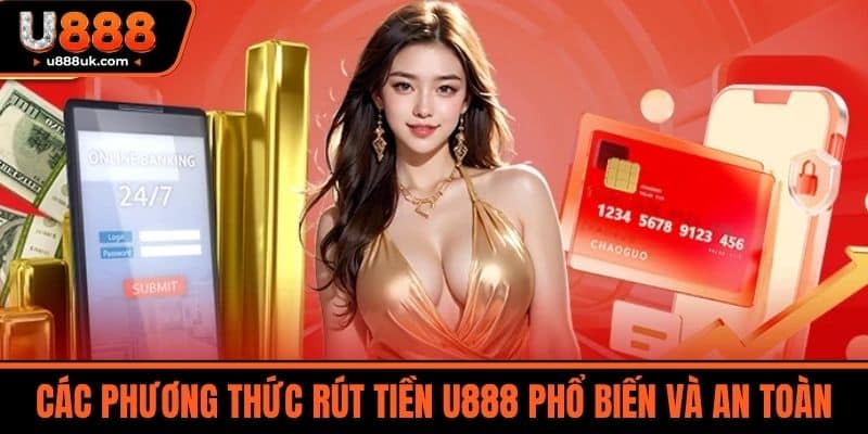 rút tiền u888 3 Các phương thức rút tiền U888 phổ biến và an toàn